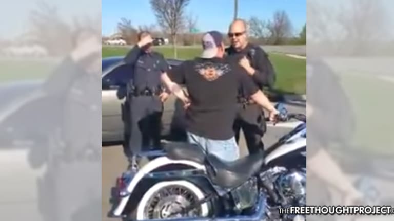 Biker Threatened with Jail if He Doesn't Apologize for Swearing at a Cop, He Stands his Ground