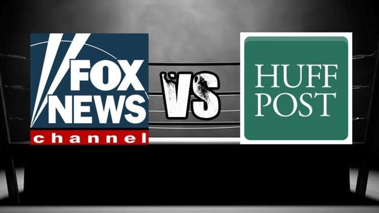 Two Party Paradigm Physically Manifests as FOX News and Huff Post Literally Brawl at D.C. Party