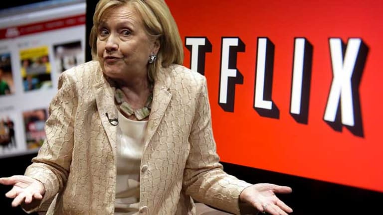 Hillary Walks -- But if You Share Your Netflix Password, You're Going to Prison