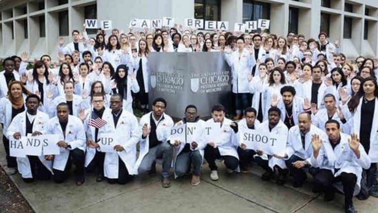 "White Coats for Black Lives:" MD's and Med Students Across the Country Protest Police Violence