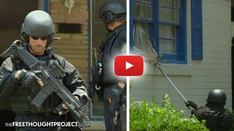 VIDEO: Step Inside a Real SWAT Team Pot Raid -- See if You Can Tell Who the 'Bad Guys' Are