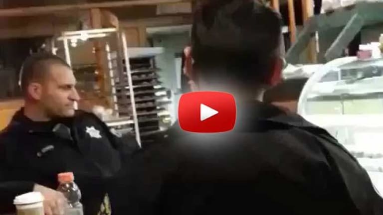 Cops Caught On Video in Donut Shop Joking about Killing People and Turning Off Body Cameras