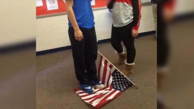School Kids Under Police Investigation for Posting an "Unpatriotic" Photo to Facebook