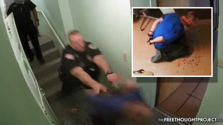 WATCH: Cop Blows a Fuse, Shoves Handcuffed Man into Concrete Wall, Breaking His Vertebrae