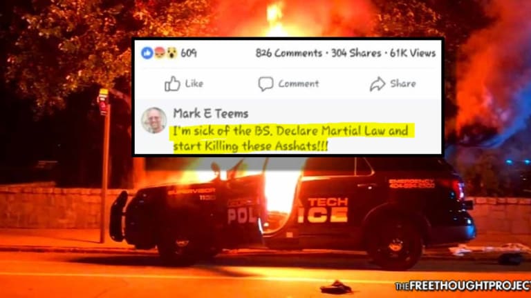 'Declare Martial Law..Start Killing These A**hats!' Cop's Facebook Makes Chilling Post