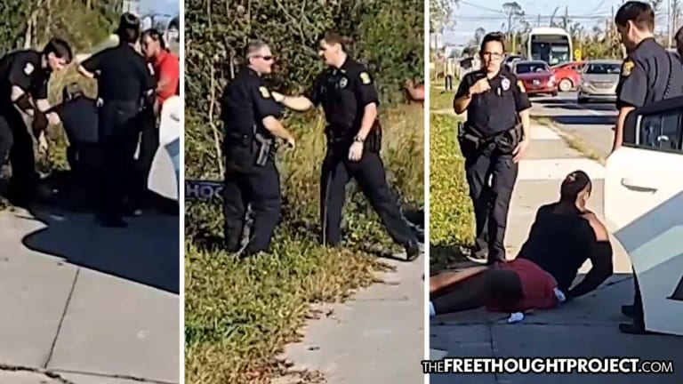 WATCH: Good Cop Jumps In, Stops Bad Cop from Attacking Innocent Handcuffed Man