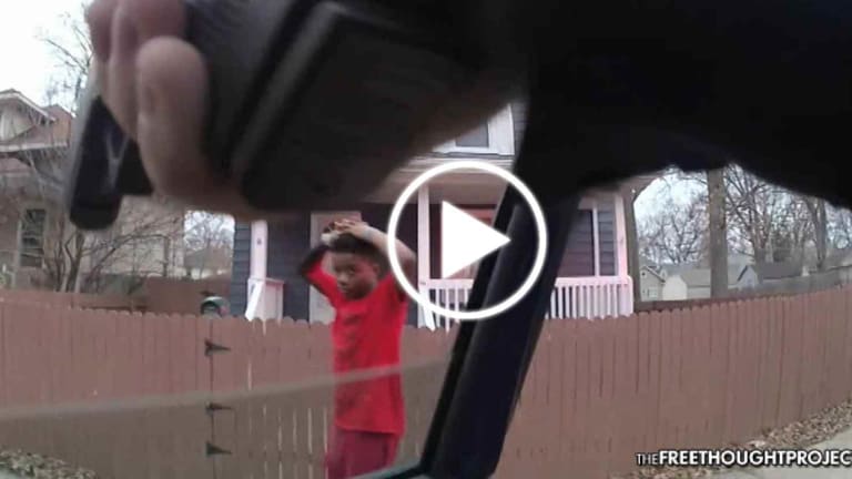 'Don't Shoot Me': Video Shows Cops Hold 5 Innocent Children at Gunpoint for Playing Basketball