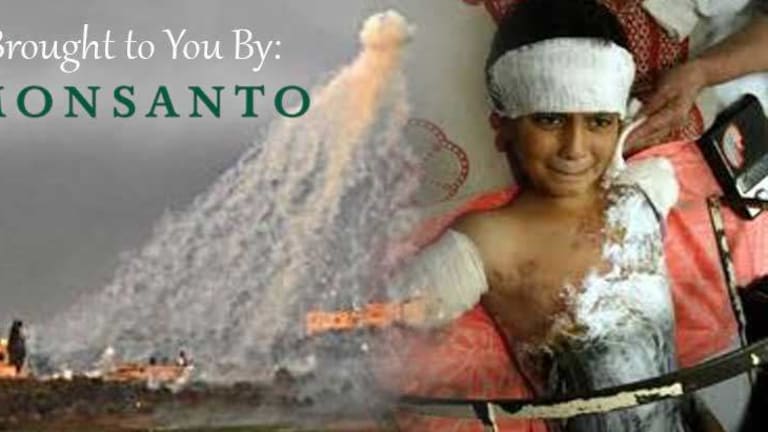 Monsanto Exposed as Source for White Phosphorus Used in Gaza Massacre