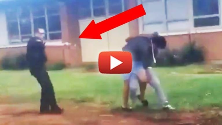 Shocking Video Shows How a Schoolyard Quarrel is Dealt with in a Police State