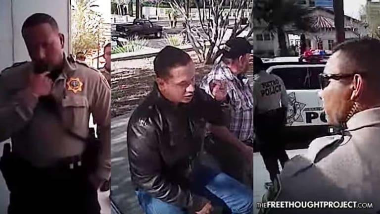 EXCLUSIVE: Watch Cops Swarm, Arrest Innocent Man For Refusing To Say How Old He Was