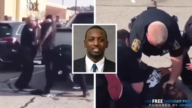 WATCH: Police Slam Handcuffed ex-NFL Player on His Head, Choke Him Out