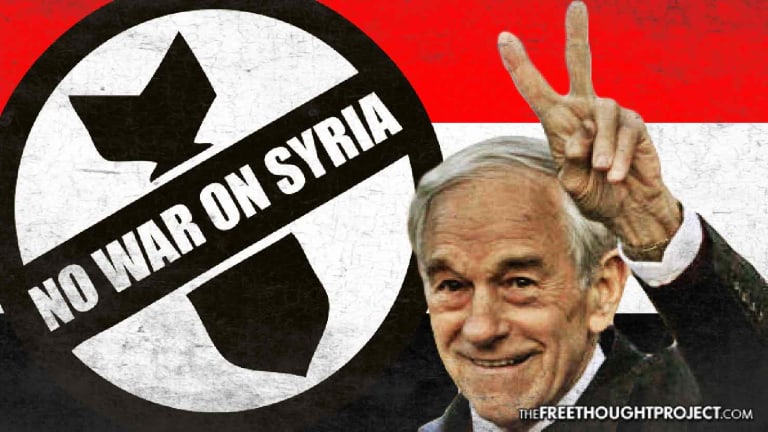 ‘They’re terrified that peace was going to break out’ — Ron Paul on Why Trump Bombed Syria