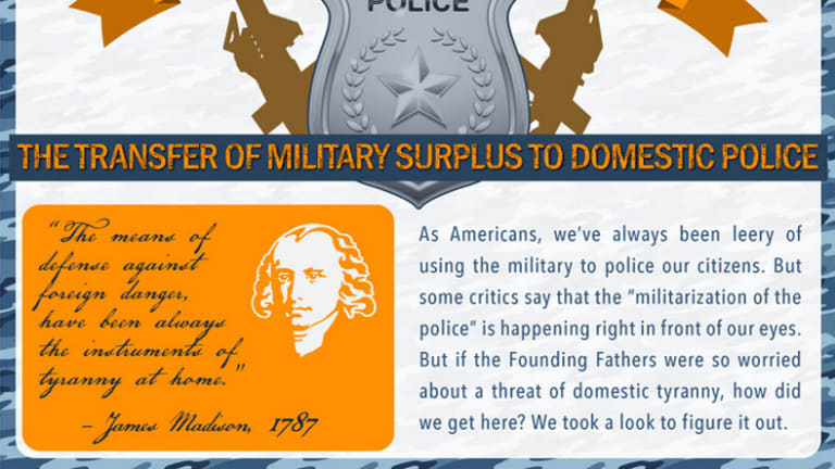 From Mayberry to Martial Law: The "Police Militarization" Infographic
