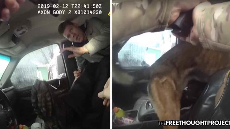 WATCH: 'I'm Going to F**king Kill You'—Cop Quits After Threatening to Kill Man, Siccing K9 On Him