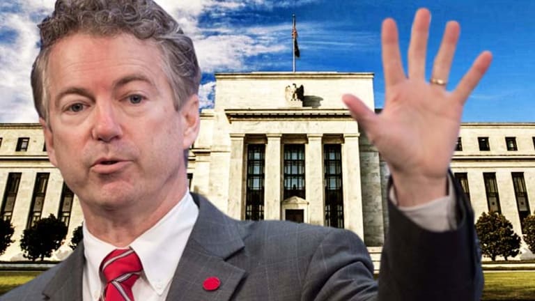 Senator Rand Paul Just Reintroduced Corruption-Killing Legislation to 'Audit the Fed'