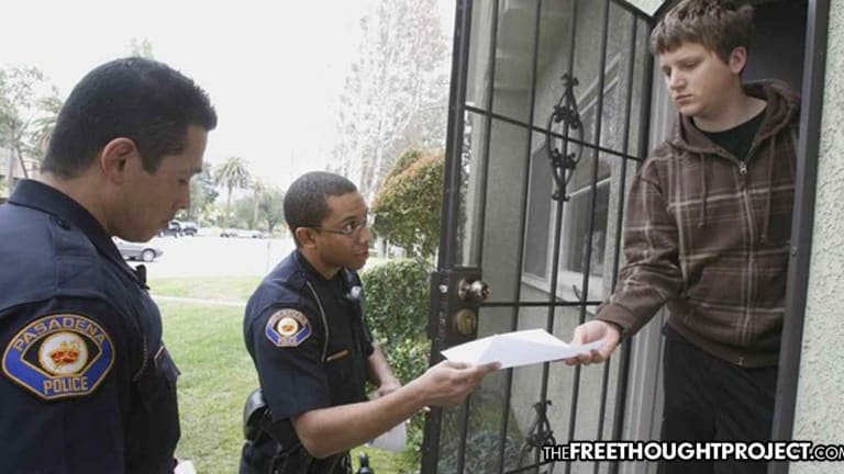 Parents Shocked as Armed Cops Show Up at Their Homes to Talk About Kids' Grades