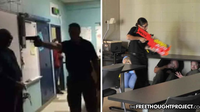 Teachers 'Bruised, Bloodied, Traumatized' After Being Shot by Cops with Pellet Guns in Shooting Drill