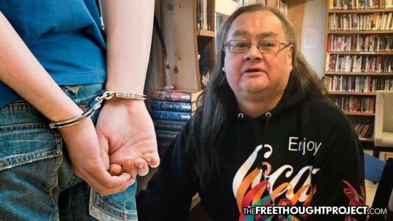 Grandpa and 12yo Granddaughter Cuffed, Detained—for Opening a Bank Account While Native American