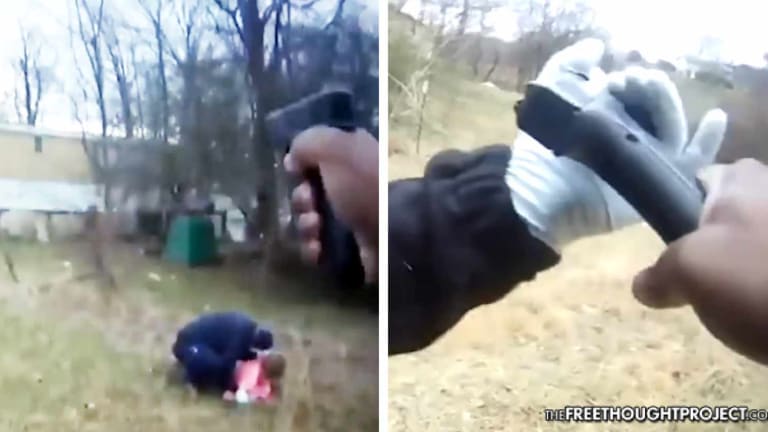 WATCH: Paramedic Disarms Cop As He Loses His Mind, Shoots At, Tries to Kill Innocent Family