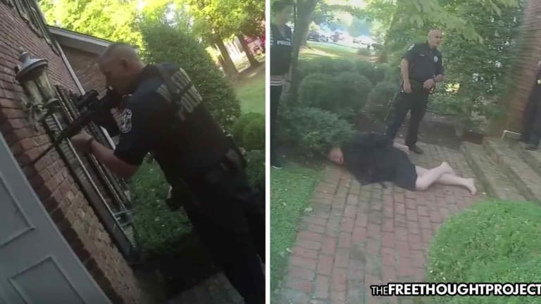 WATCH: Cops Drag Innocent Elderly Man in Robe from Home at Gunpoint, Smash Him to the Ground