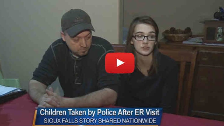 Couple Brings Sick Baby to ER, the Next Day Police Show Up and Kidnap All of Their Children