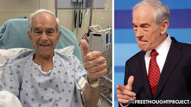That's Dedication to Liberty! After a Stroke on Friday, Ron Paul Back on Air Monday