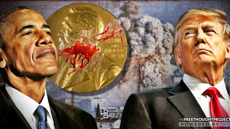 Just Like Obama, Trump's Warmongering Just Got Him Nominated for the Nobel Peace Prize