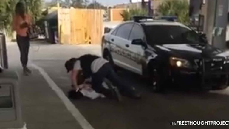 Disturbing Video Shows Cop Beating Handcuffed Man for No Reason—Cop Suspended