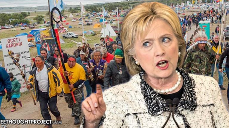 Hillary Turns Her Back on Standing Rock Sioux: 'Path Forward Must Serve Broadest Public Interest'