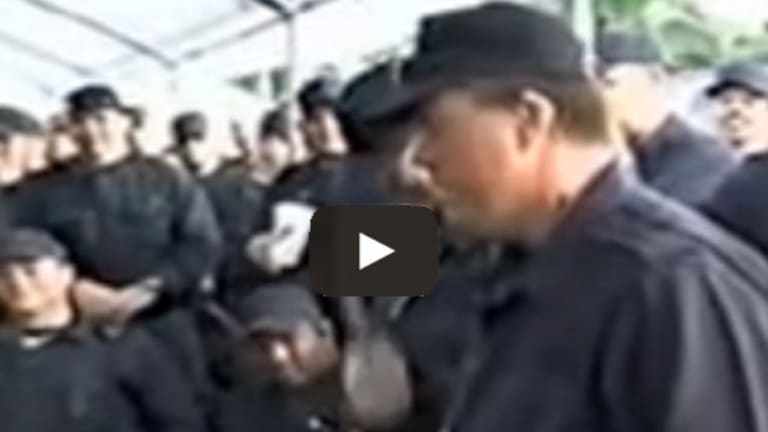Police Brag and Laugh on Camera About Shooting a Protester in the Head With Rubber Bullets