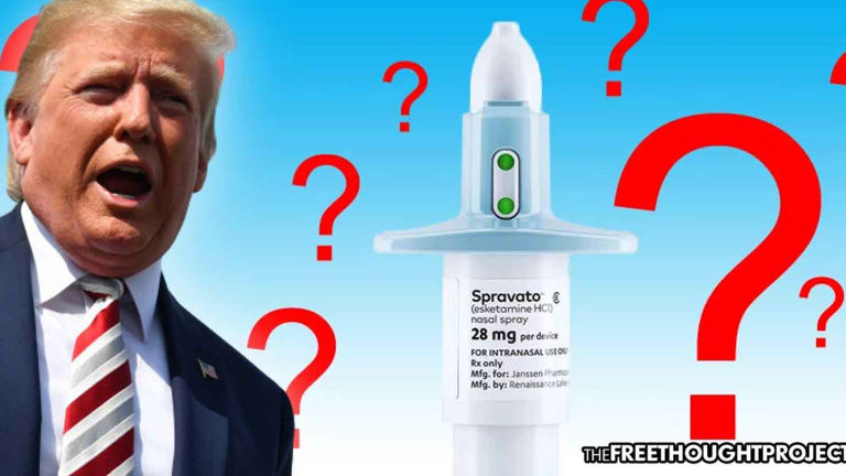 Trump Bows to Big Pharma, Shills for 'Risky' Anti-Depressant While Attacking Medical Pot