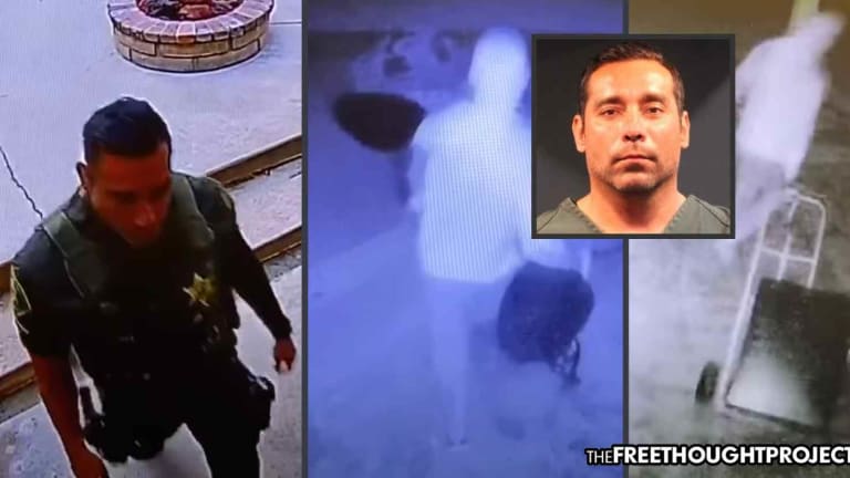 WATCH: Cop Arrested After Conducting a Welfare Check and Robbing the Victim's Home