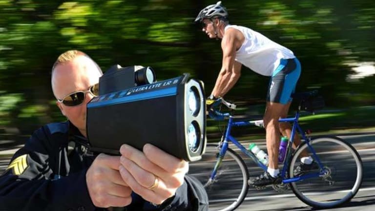 It's a Speed Trap! -- California Cops to Check Bicycle Speed with Radar and Ticket Fast Bikers