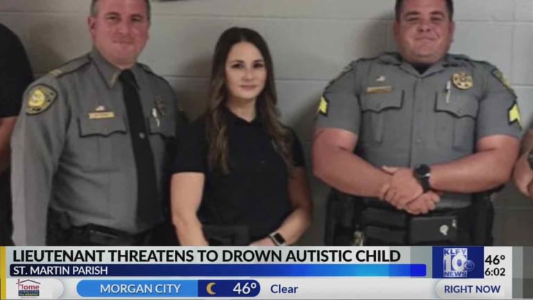 'I Will Drown Him': Cop Cleared After Threatening to Drown an Autistic Child