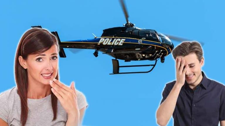 Whoops! Helicopter Cops Broadcast their Talk About Giving Each Other Fellatio - To Entire Town