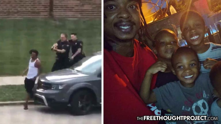 Kids Watch in Horror as Cops Shoot Unarmed Dad in the Back—7 Times