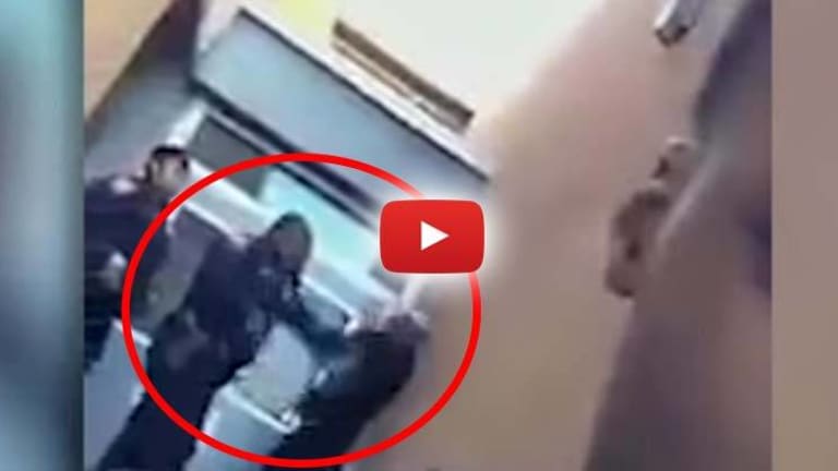 Disturbing Video Shows What Public School Looks Like in a Police State as a Cop Beats a Student