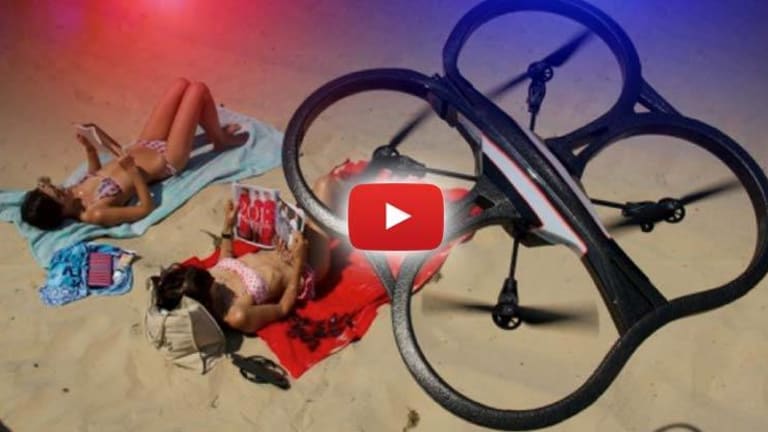 Spring Break in a Police State -- Cop Drones Spy on Partying Kids to Bust them for Victimless Crime