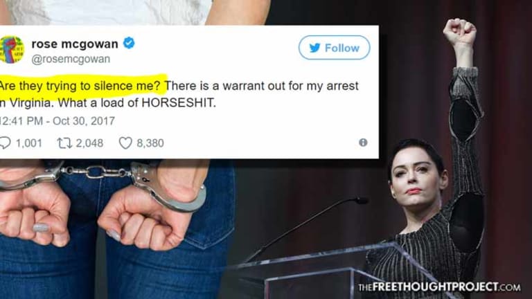 Rose McGowan Says Arrest Warrant Issued to 'Silence' Her for Refusing Sex Abuse Hush Money