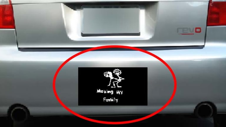 Land of the Free? Man Facing Jail for Bumper Sticker of Stick Figures Having Sex