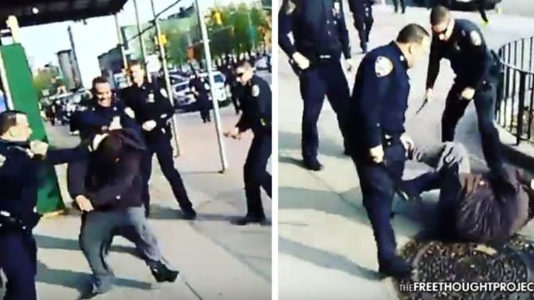 Disturbing Video Shows Cops Smash In Unarmed Mentally Ill Man's Head With Batons