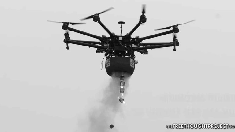 Horrifying Video Shows Israeli Military Target Civilians with Chemical Weapon Drone