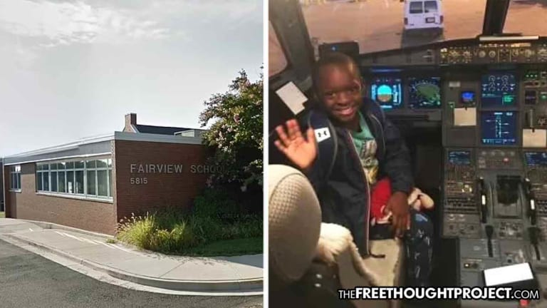 School Cop Puts 5yo Special Needs Boy in CHOKEHOLD for Singing in Class