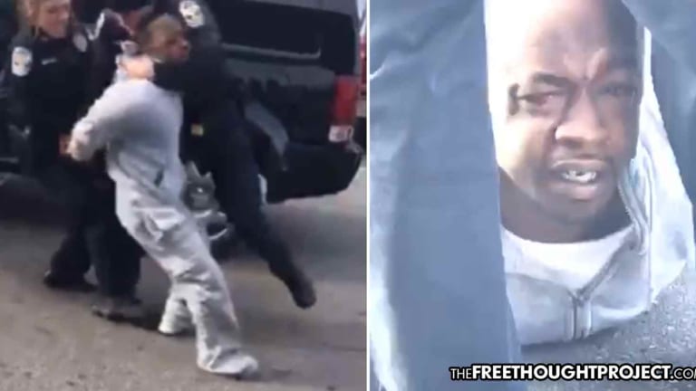 WATCH: Crowd Erupts in Anger as Cops Beat 5'1" Handcuffed Man and Pull Down His Pants
