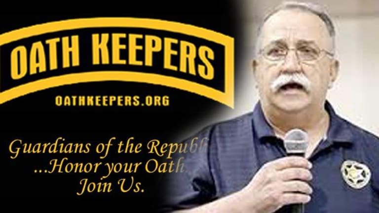 Sheriff Claiming to be 'Oath Keeper' Wants to Jail Flag Burners, Deport Antiwar Protesters