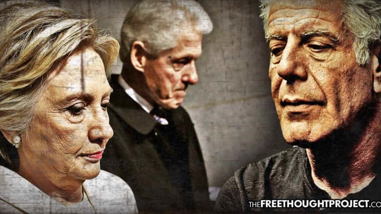 Months Before His Death, Anthony Bourdain Blasted 'Rapey' Bill Clinton, Exposed Hillary's Complicity