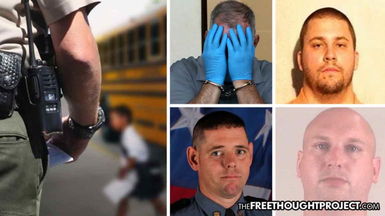Not Just Brutality, Cops Keep Getting Arrested for Child Sex Crimes While On-Duty