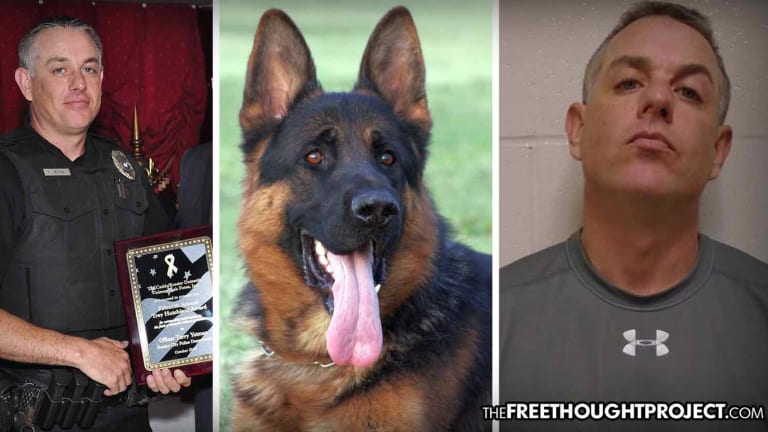 Highly Decorated Cop Charged With 20 Counts of Raping Dogs, Including His Own Police K9