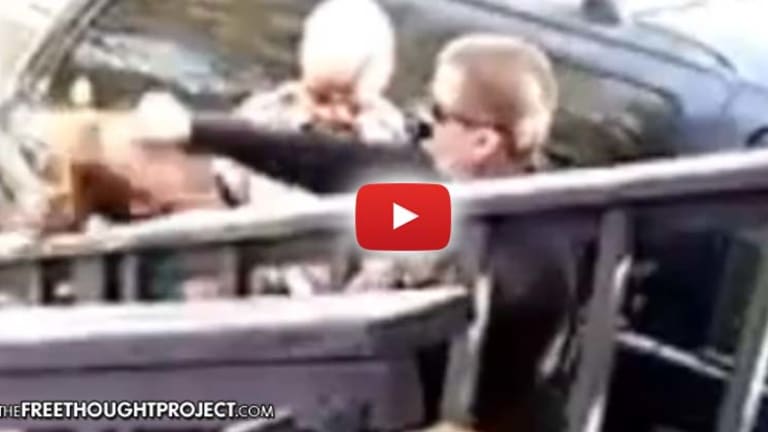 Disturbing Video Shows Cop Punch Young Woman in the Face in Front of Small Children