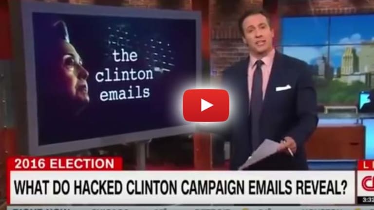 WATCH: CNN Warns Reading WikiLeaks 'Is Illegal' and You Must Get That Information from CNN